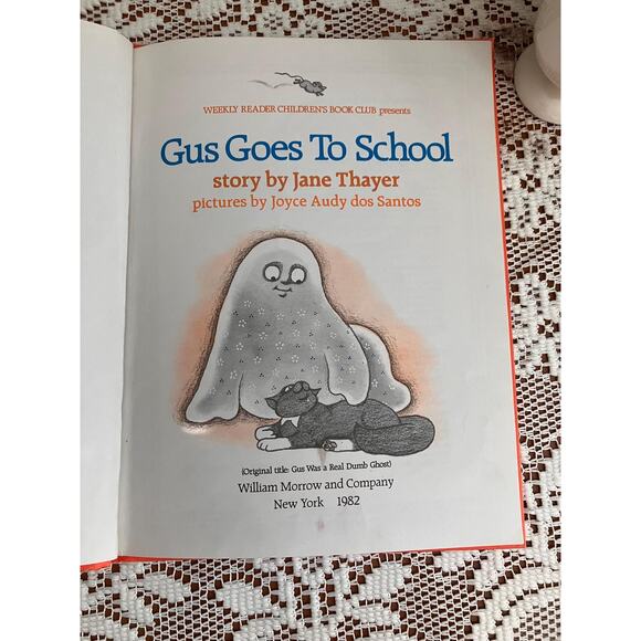 Vintage 1982 Gus Goes to School - Halloween Ghost Story - Picture 2 of 5